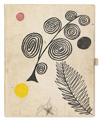 Calder Davidson, Sandra (1935-2022) Original Notebook and Associated Ephemera.